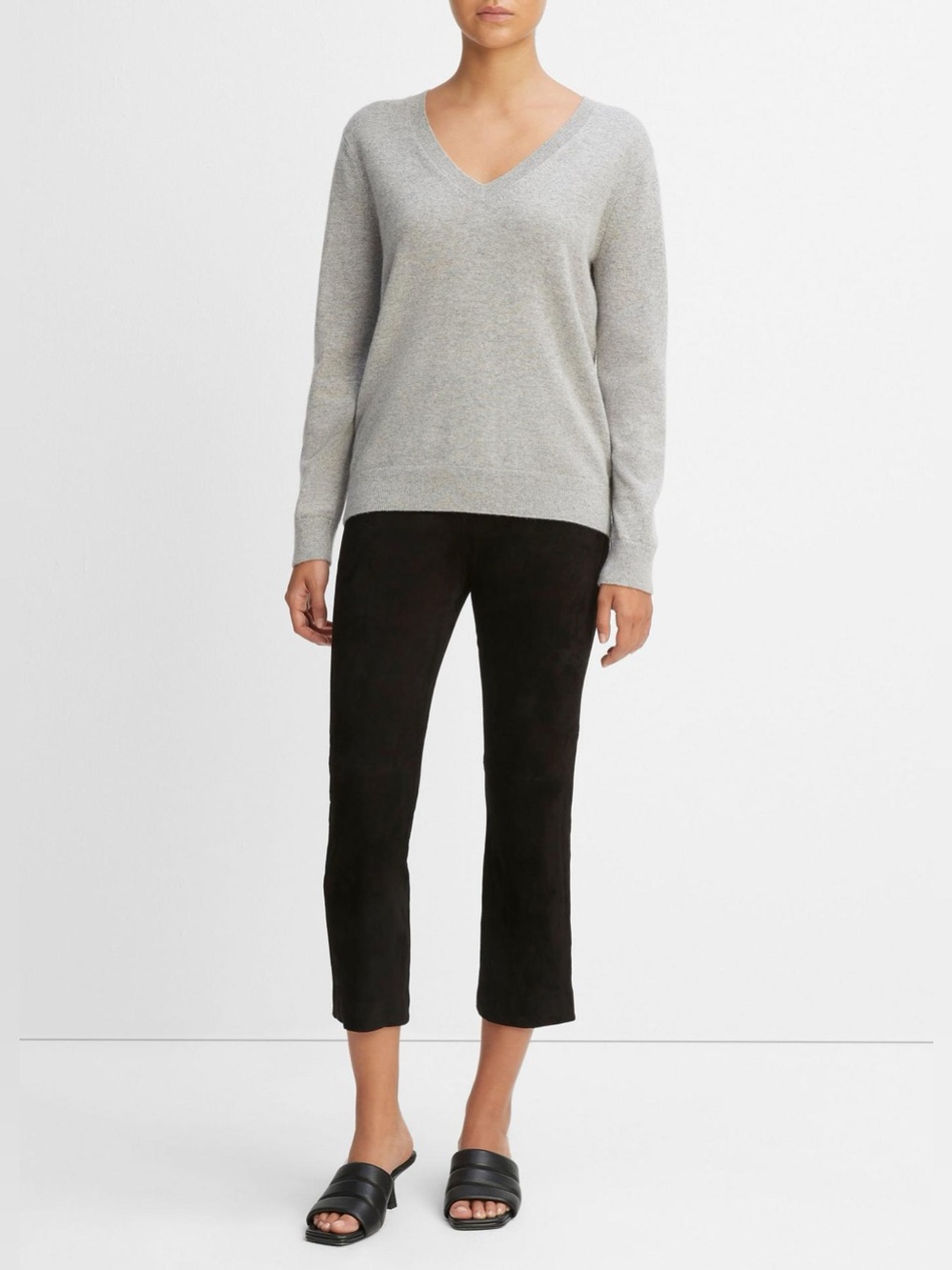 Vince Cashmere Weekend V-Neck Sweater